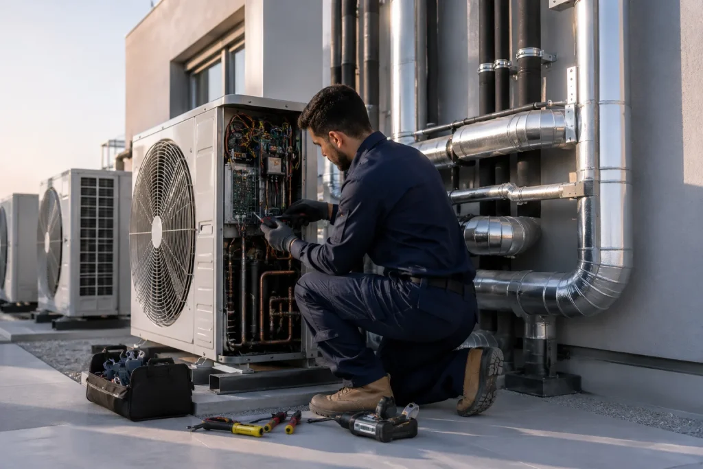 Central AC System Install
