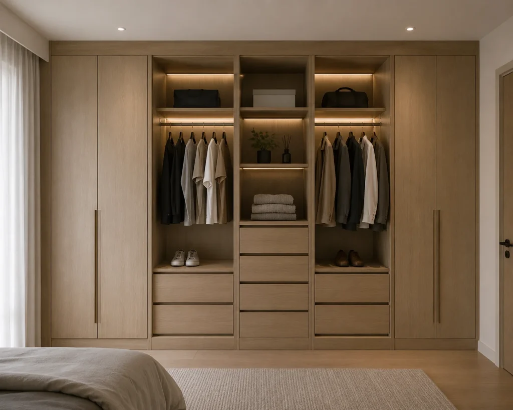 Custom Built-in Wardrobe